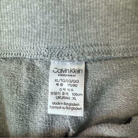 Calvin Klein Sleepwear Gray Sweatpants Size XL - Picture 11 of 13